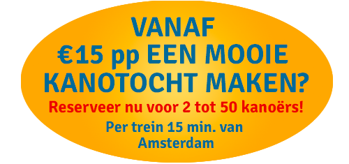 kanotocht amsterdam weesp